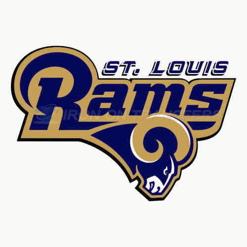 St. Louis Rams Iron-on Stickers (Heat Transfers)NO.767